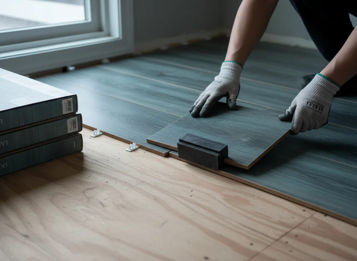 Luxury Vinyl Plank Installation company in Shade, OH
